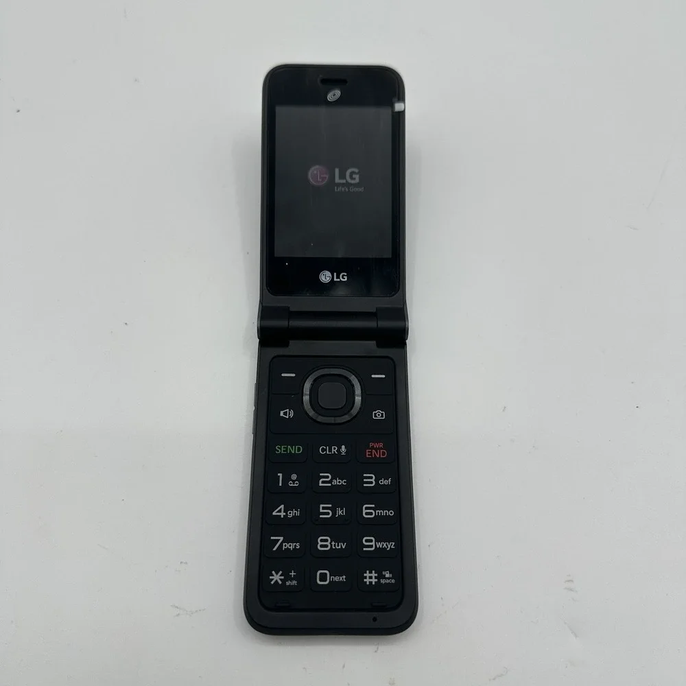 LG Classic Flip L125DL TracFone GSM CDMA 8G Unlimited No Contract Data Talk Text